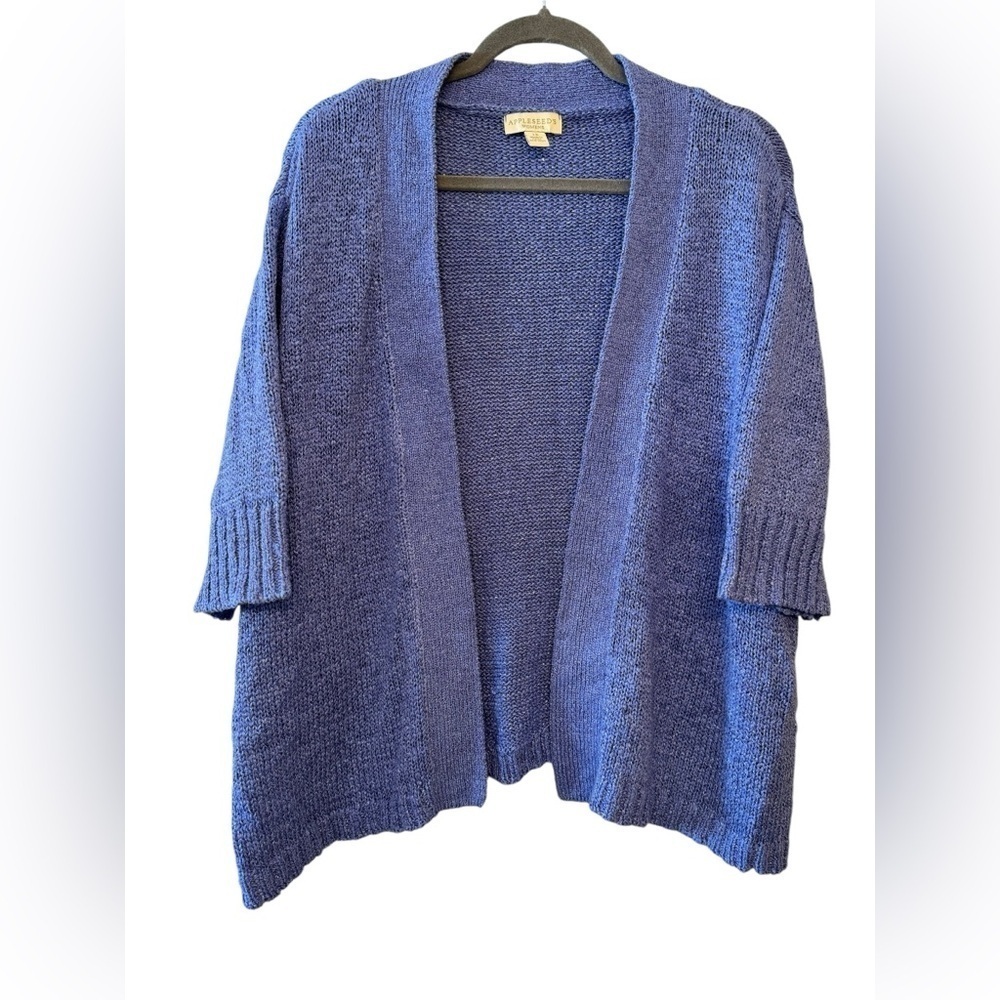 Appleseeds Open Front Cardigan size 1X
